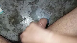 I sat in the bathroom and masturbated