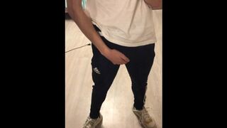 teen cums on mirror -ARTEM SUCHKOV