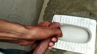 Indian boy masturbation in bathroom
