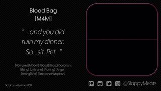 M4M Hungry Vampire Plays with You and Makes You His Snack Audio