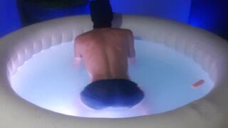 morbid in the jacuzzi