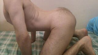 Yoga masturbation with anal fingering 01