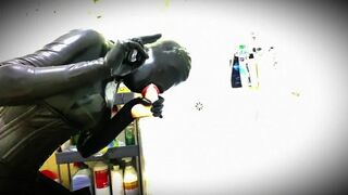 Deepthroat training in latex