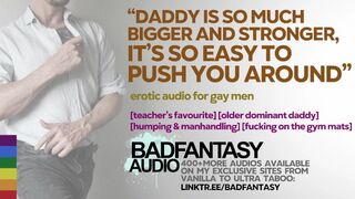 Good Boy Wrestles With His Self-Defence Instructor Daddy [M4M] [Older Dominant Man Audio Roleplay]