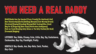 [Audio] You Need a Real Daddy Don't You Boy?
