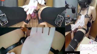 Day 12 of the ejaculation ban. Self restraint with full body torture.