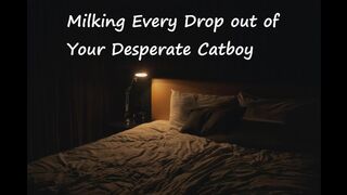 Milking Every Drop out of Your Desperate Catboy