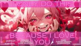 Yandere || You BROKE her heart so she BREAKS into your house to teach you a lesson!! F4M ASM