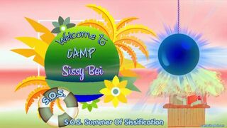 The recording through the loudspeakers at Camp Sissy Boi as all the sissies suck cock for Mistress