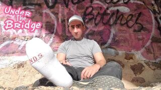 STEP GAY DAD - UNDER THE BRIDGE - YOUR NOT SUPPOSED TO BE HERE THIS IS OUR TURF BETTER PAY THE PRICE