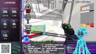 Slime Goes wild playing Buttplug Mod