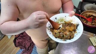 [Prof_FetihsMass] Take it easy Japanese food! [Chinese cabbage curry]