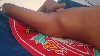 Trying Not To Get Caught Hard Watching Teens On The Nude Beach Part 2