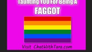 Taunting You For Being So GAY! Such a FAGGOT Humiliation Erotic Audio Tease