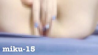 Clitoris masturbation while being impatient