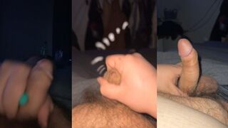 Chub Edging Jerks off into the camera