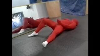 white socked morphman jerking off