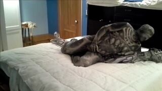 skull and bones morphsuit humps and android