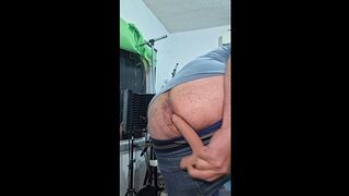 “Dropped my pants all the way down