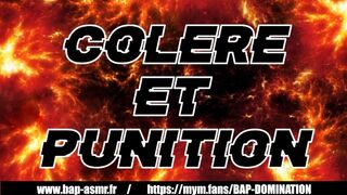 غاضب ! استمع إلى غضب رئيسك وخذ قضيبه الكبير! / الهيمنة الصوتية الفرنسية