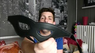 Des masques libertins en dentelle pour les hommes (ou BDSM) Msieur jeremy