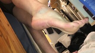 My Feet Toes Soles After An Adventure On Four-Wheeler! (Got soaked)