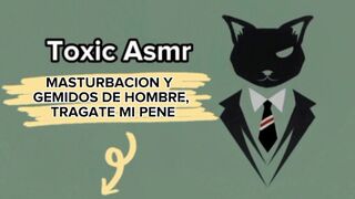 Man jerking off and moaning, suck my dick [Asmr] [Sexy Male Voice]