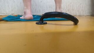 long anal plug in my anus