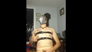 Ordered to duck tape mouth and then wear underwear over it