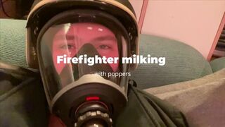 Firefighter got milked