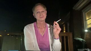 Draggin Queen 13 - Celebrating Bi Visibility Month with bi-colors and a Virginia Slims Menthol 120