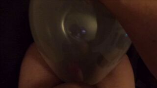Clear Balloon fucking