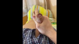 Soft Dick Makes Kegel Exercise