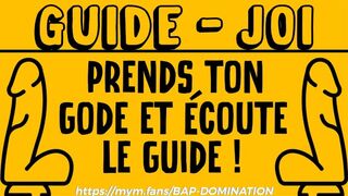 1 DILDO 1 GUIDE / FRENCH VERBAL DOMINATION