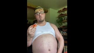 Gay stoner gamer stuffs himself 2