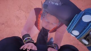 King Rhino destroys tiny elf ass HD (POV and x-ray)