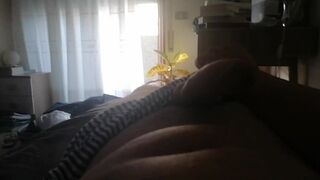 Joven amateur se pajea durante sus vacaciones en tenerife