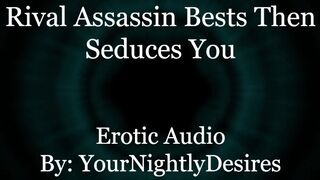 Assassins Have Passionate Rooftop Sex [Enemies To Lovers] [Rough] (Erotic Audio for Women)