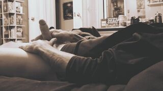 Masturbating in my roomates bed while he was at work