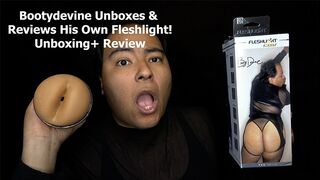 Bootydevine Unboxes And Reviews His Own Fleshlight! Unboxing+Review