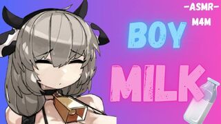 drinking your femboy's milk