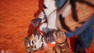 WildLife - Karra fucking with a Lizard