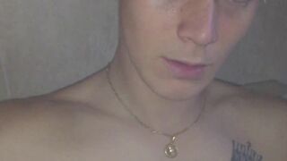 young man home alone