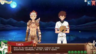 Game: Camp of Friends, Path 2, Episode 57- A frank conversation with Taiga (Russian voiceover)