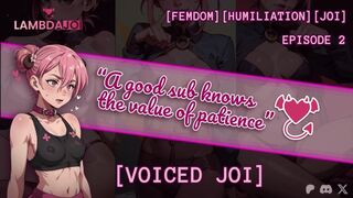 [Voiced Hentai JOI] Lucy's Obedient Pet - Ep2 [Femdom] [Humiliation] [Countdown]
