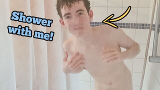 Showering with you and washing my beautiful body - 4k
