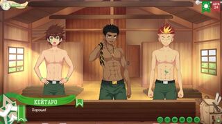 Game: Camp of Friends, Path 2, Episode 53 - Fixing beds in the camp (Russian voiceover)