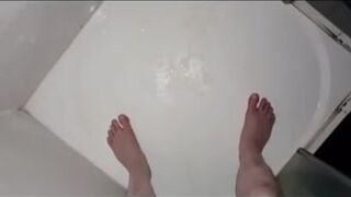 My piss compil with one testicle