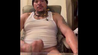 Hot Latino Thug Horny and Jacking Off