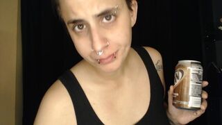 Rootbeer Chug and Belch Burping Fetish Soda